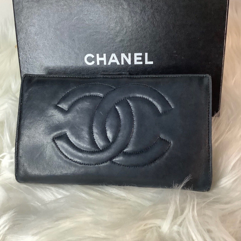 Chanel Cc Leather Wallet